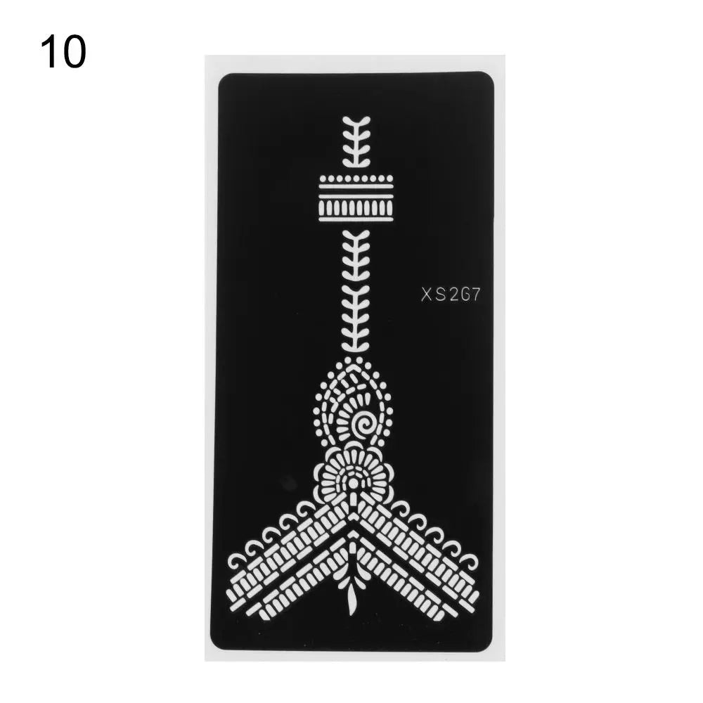 Mehndi Henna Stencil Sticker – DIY Temporary Body Art