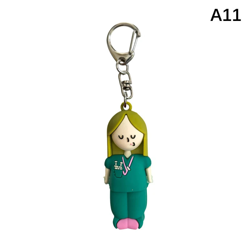 Syringe Ampoule Bottle Opener Keychain – Rubber Vial Cutter