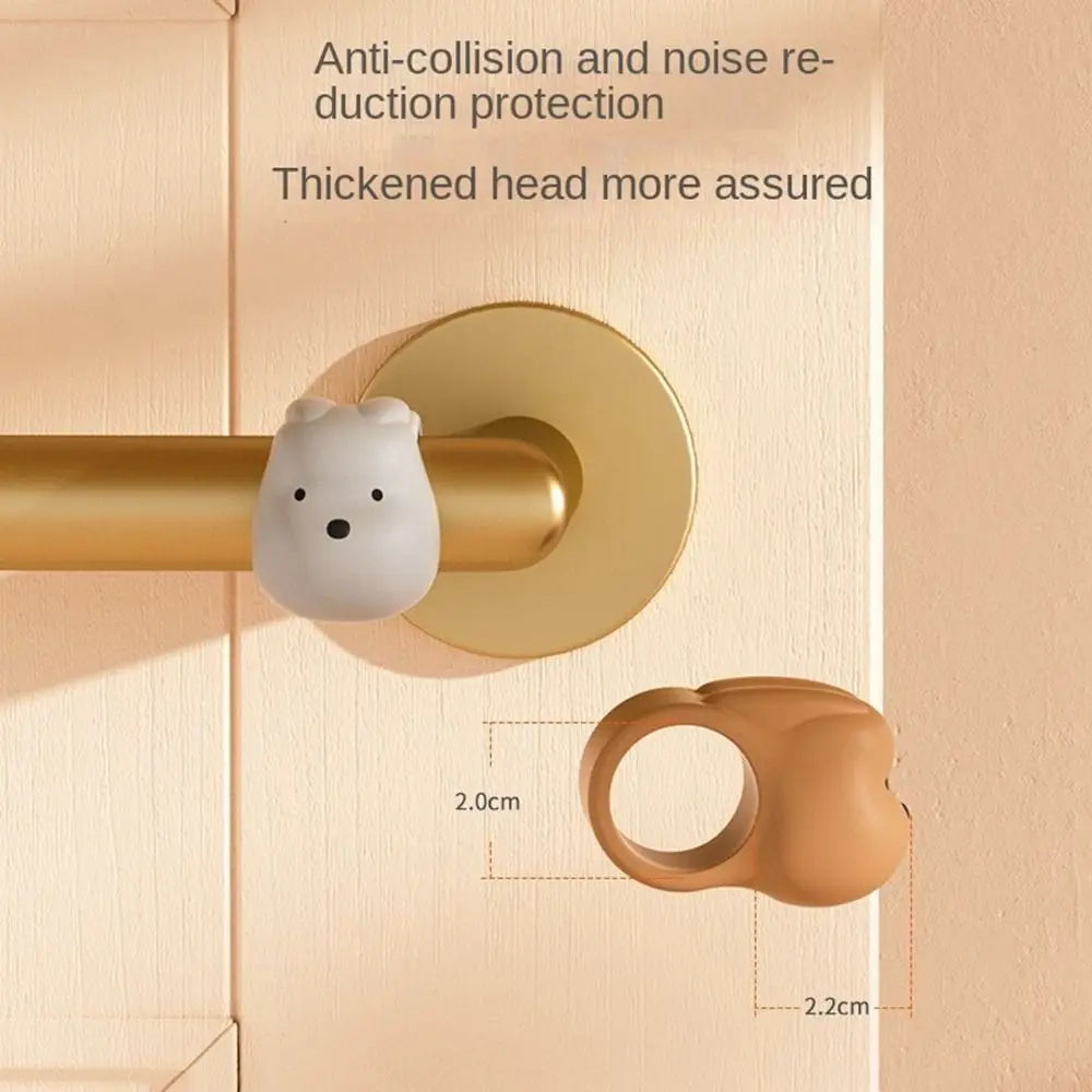 Silicone Door Handle Crash Pad – Wall & Furniture Protector