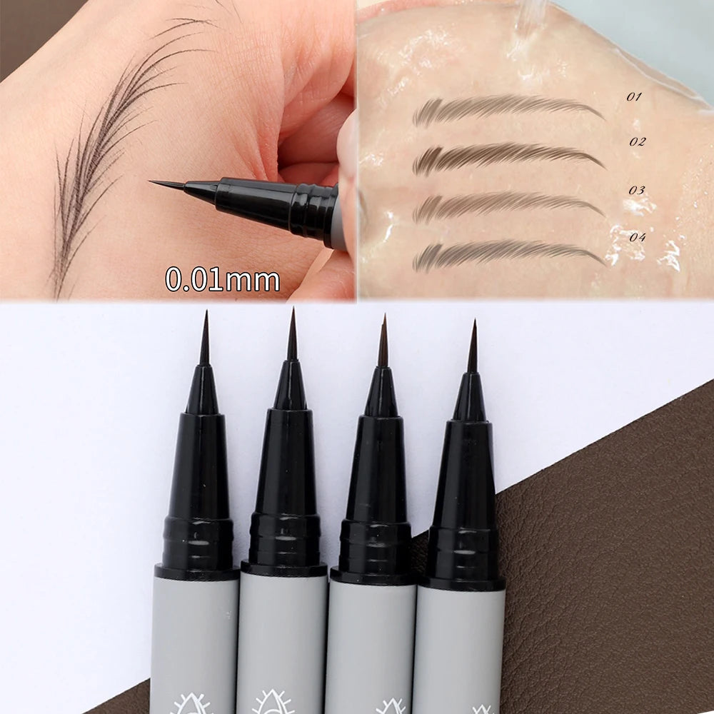 Waterproof Liquid Eyebrow Pencil – Ultra-Fine Natural Finish