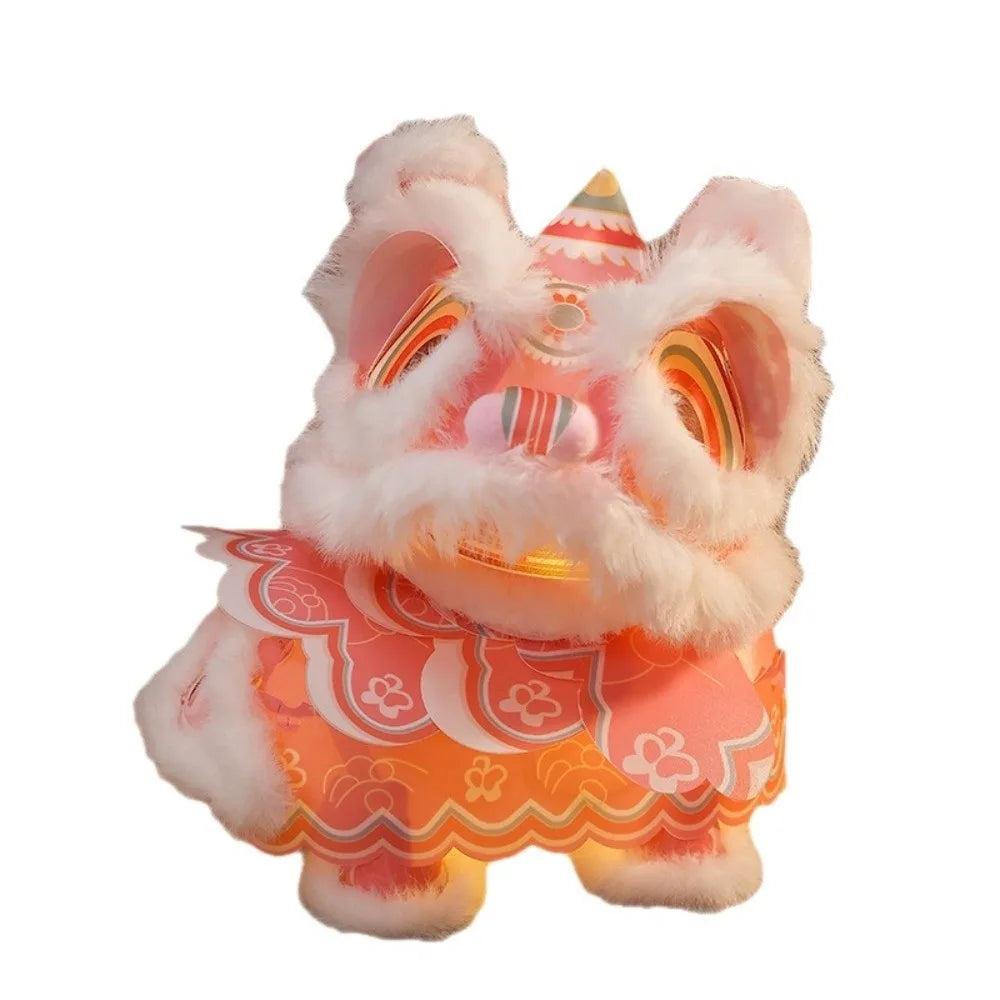 DIY Lion Dance Lantern – Lunar New Year Hanging Ornament & Tassel