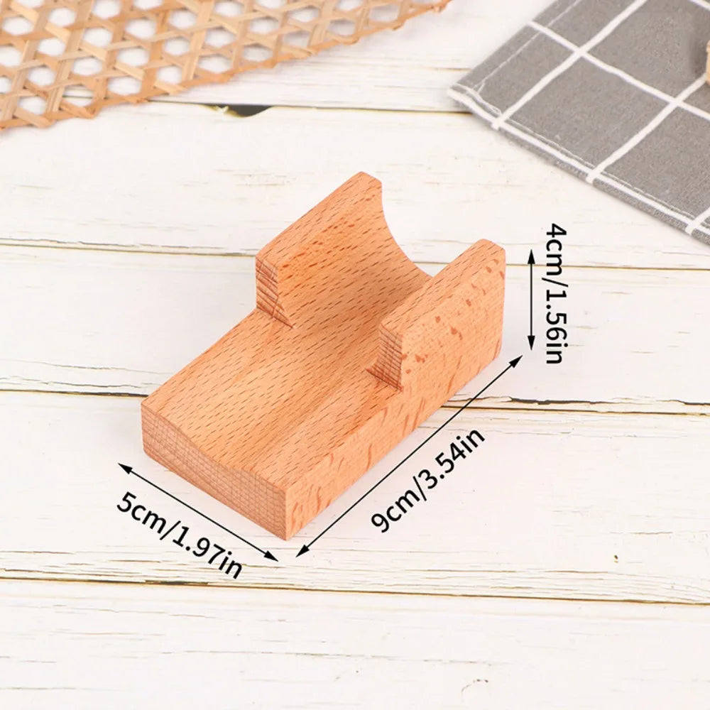 Wooden U-Shape Sushi Rack – Elegant Taco & Food Stand