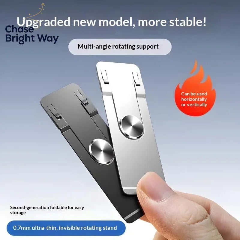 Ultra-Thin 360° Rotating Foldable Phone Holder | Self-Adhesive