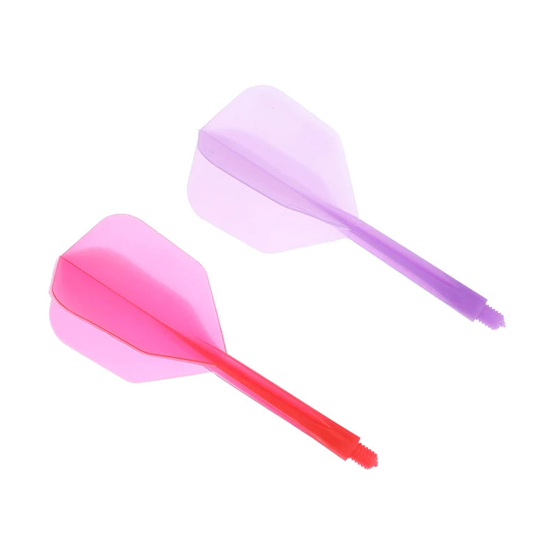 3-Pack 2BA Transparent Dart Shafts – Anti-Fall ABS Plastic