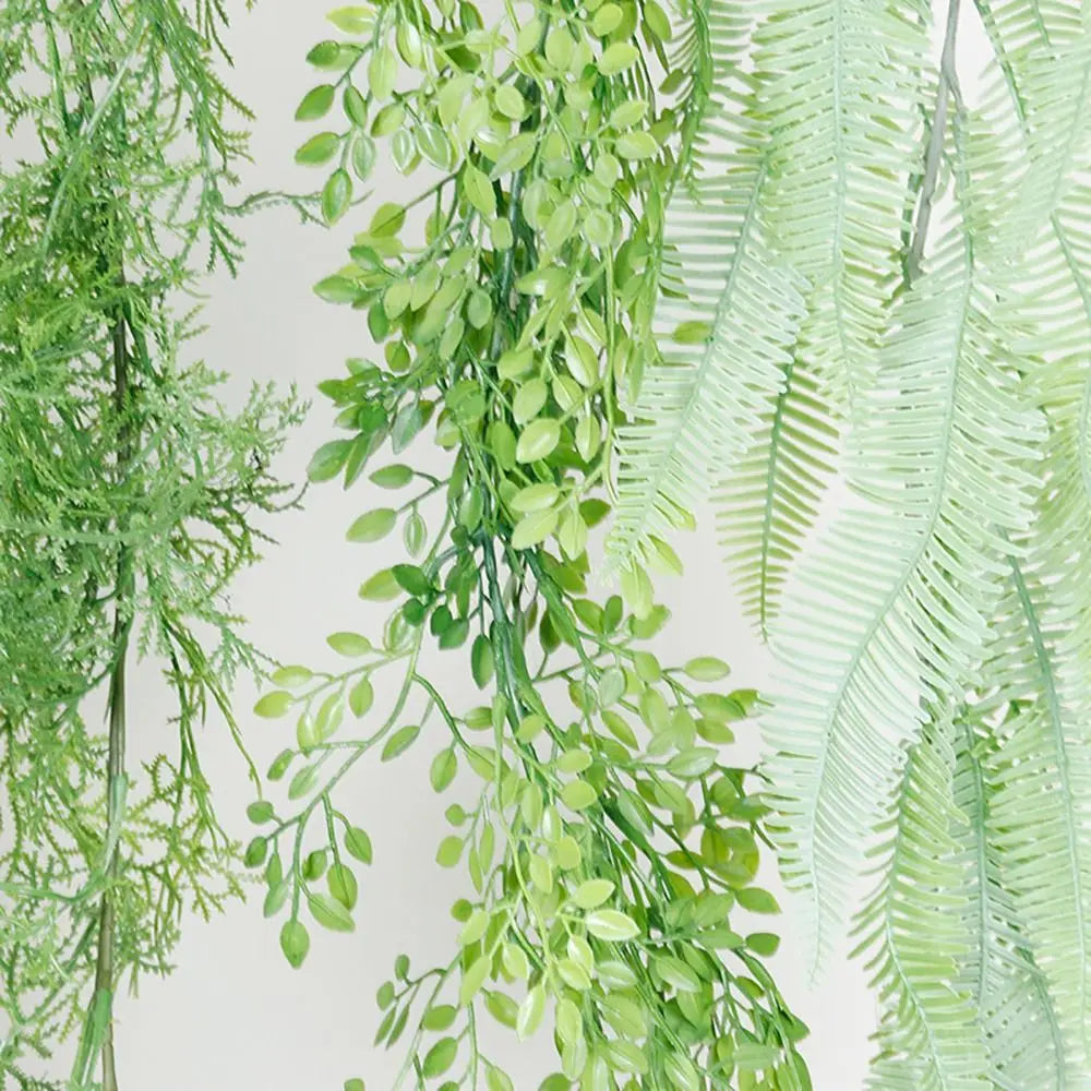Extra Long Artificial Fern Vine Garland – Wall Hanging Décor