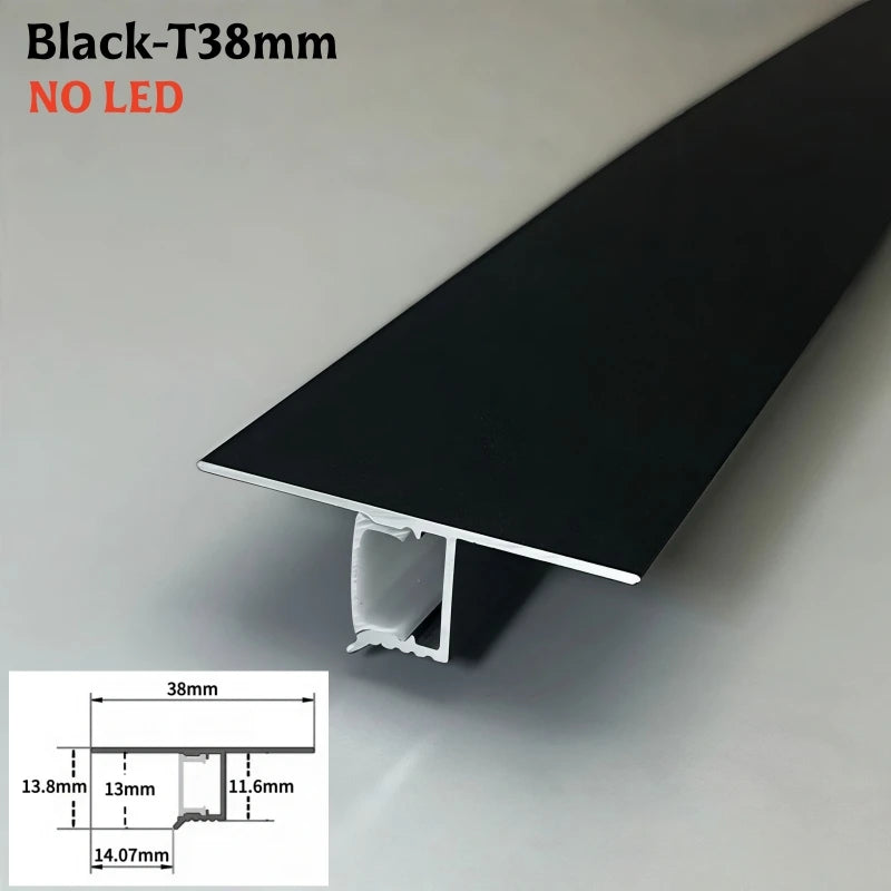 T/Z-Shape Shadow Gap LED Aluminum Channel Profile Ceiling Trim