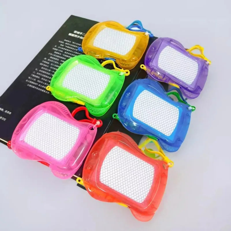 Mini Magnetic Drawing Board Keychain – Erasable Doodle Pad