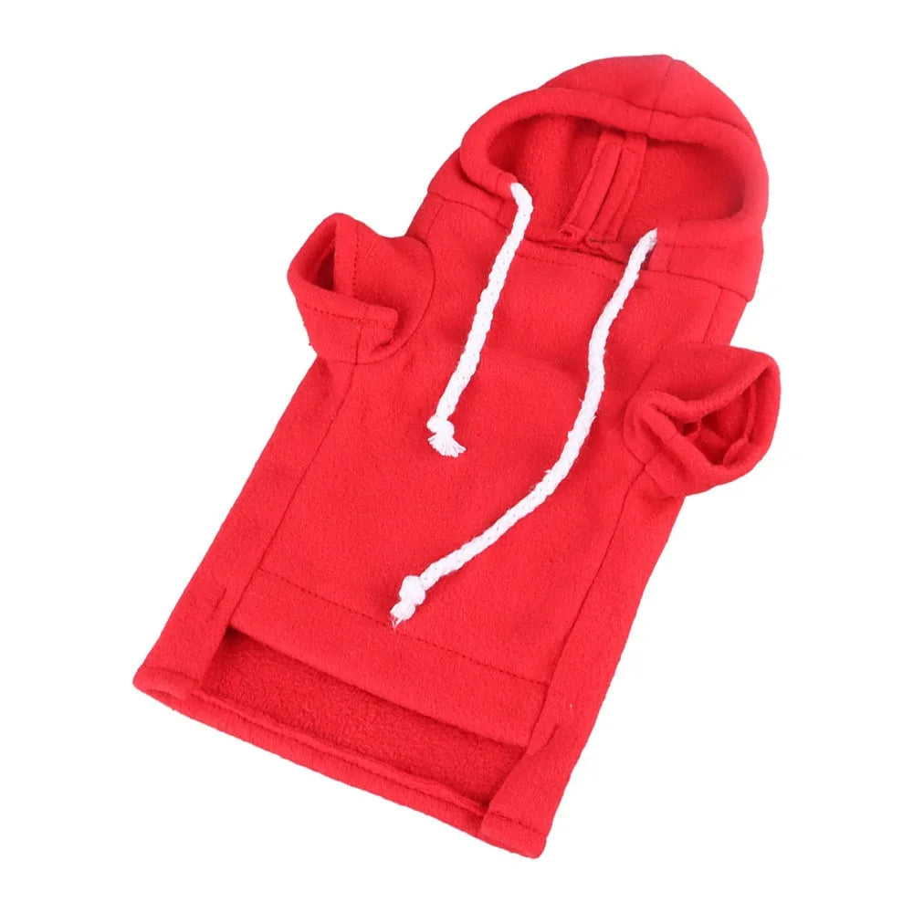 Ferret Hoodie Sweatshirt – Warm Polyester Small Pet Outfit