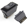 Universal 12V 20A Car Power Window Switch – 5-Pin Blue