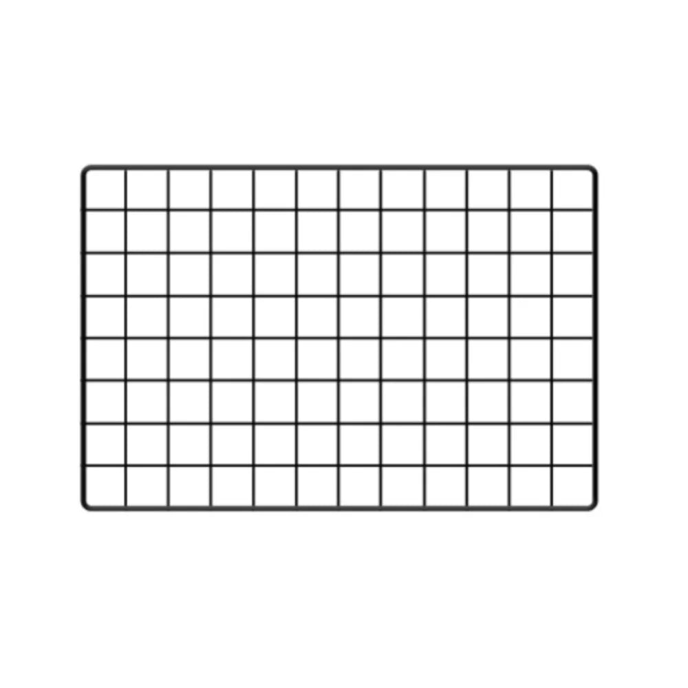 Black Wire Mesh Grid Panel – DIY Photo Wall, Shelf & Pet Pen