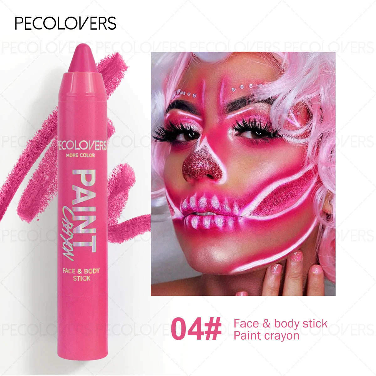 Rainbow Face & Eye Paint Pen – Waterproof Long-Lasting Colors
