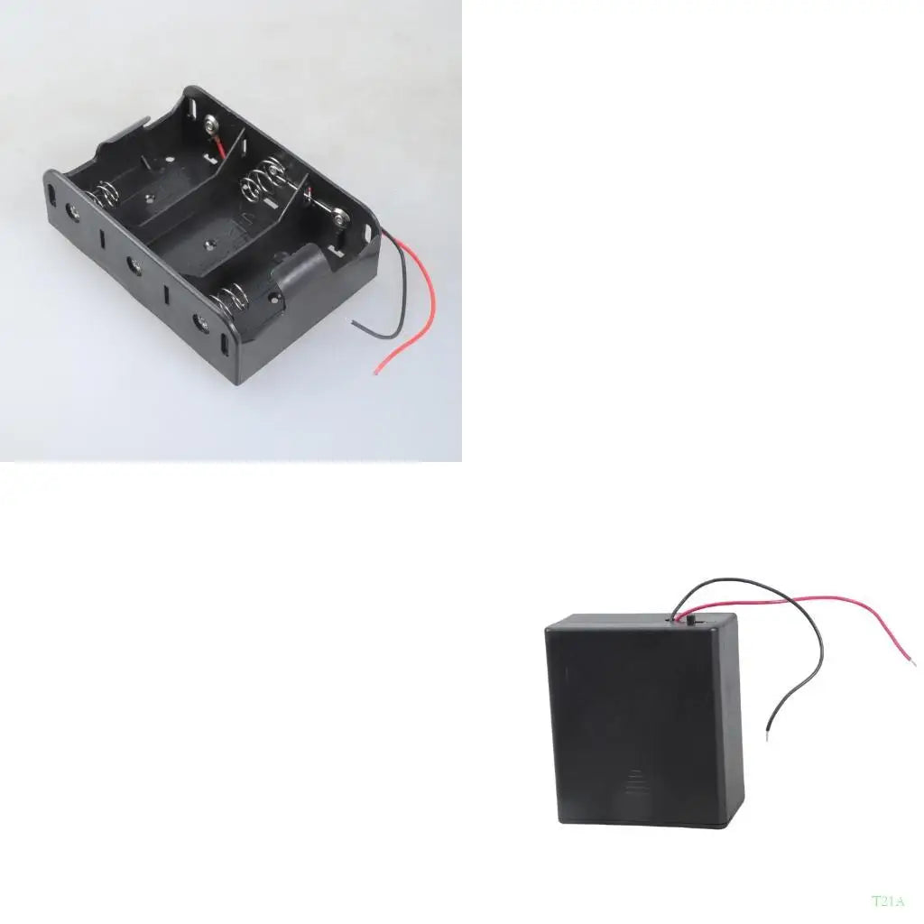 LR20 D Cell Battery Holder Box with Wiring & Overheat Guard