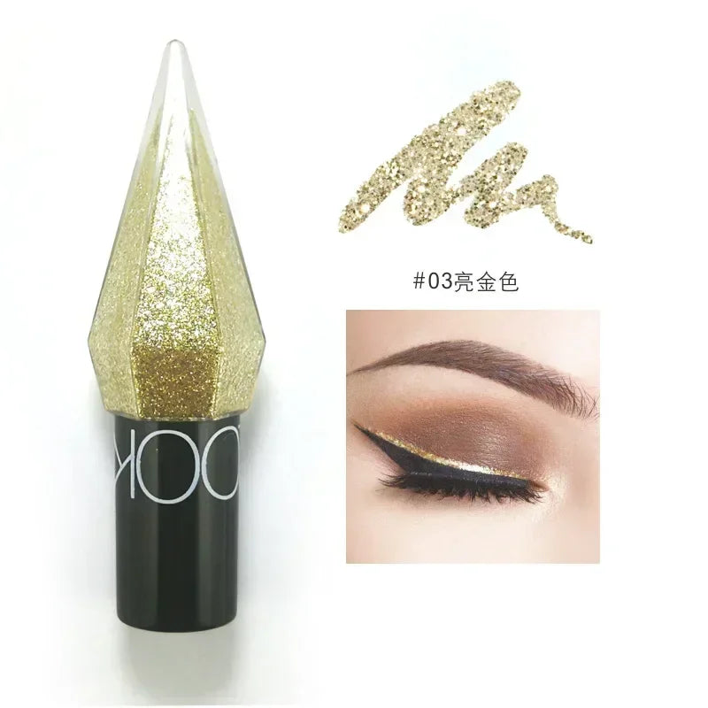 SAKSRAAR Glitter Eyeliner & Eyeshadow – 5 Shimmer Colors