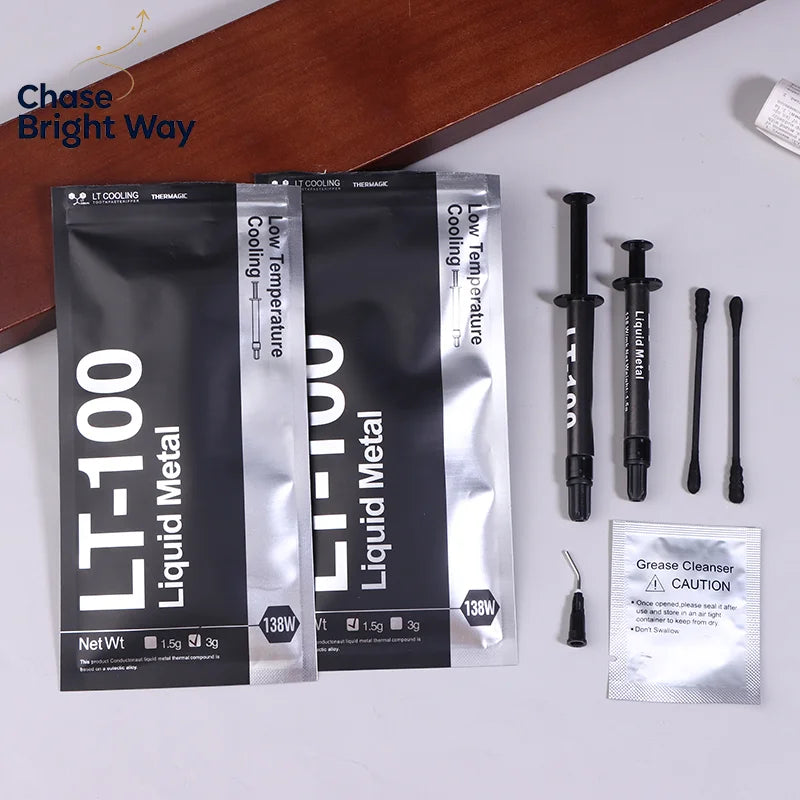 LT-100 138W Liquid Metal Thermal Paste – CPU GPU Laptop Cooling