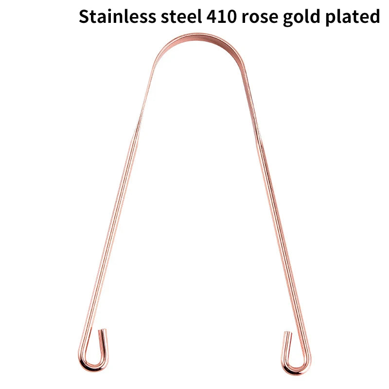 Stainless Steel Tongue Scraper – Fresh Breath Oral Care Tool