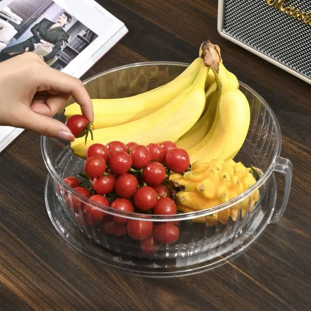 Transparent Microwave Food Cover – Dustproof Splatter Guard
