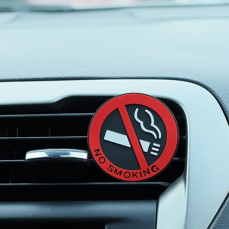 No Smoking Sign Sticker – Car Interior & Home Wall Decal