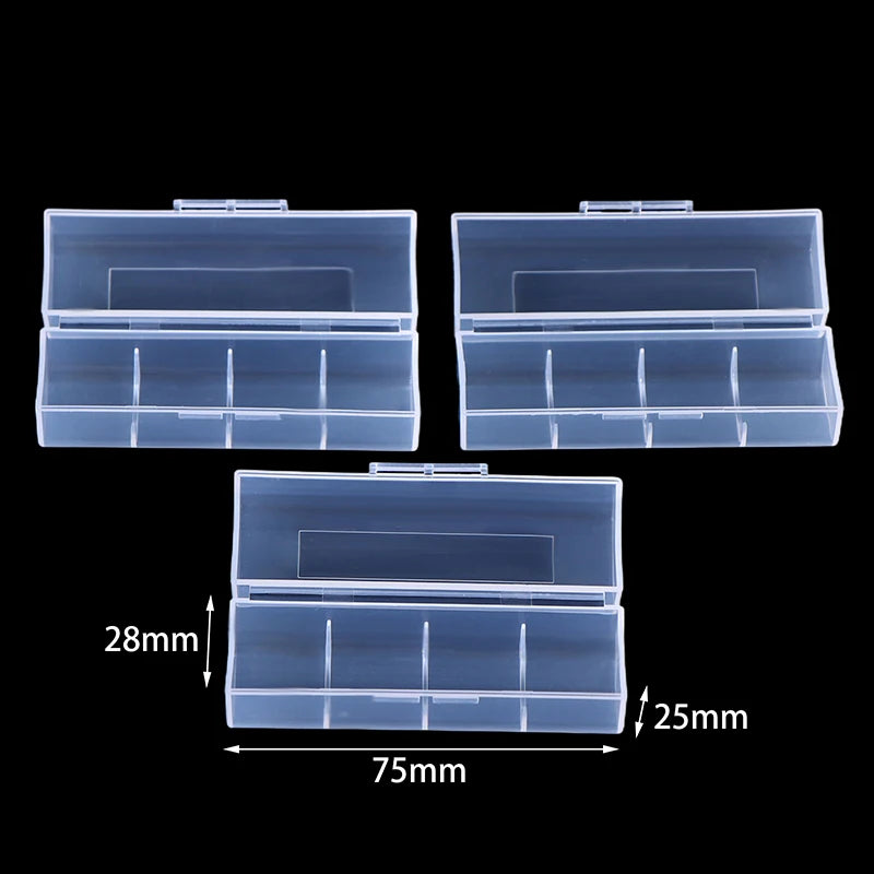 21700 Battery Storage Case – 1/2/4/8 Slot PP Plastic Box