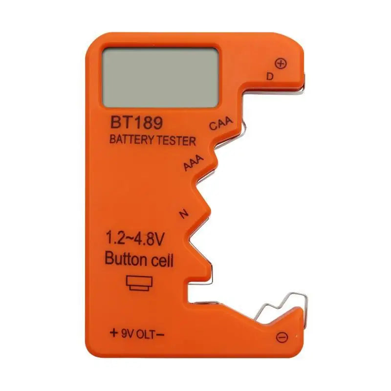 BT189 Digital Battery Tester – LCD Voltage Checker AA AAA 9V