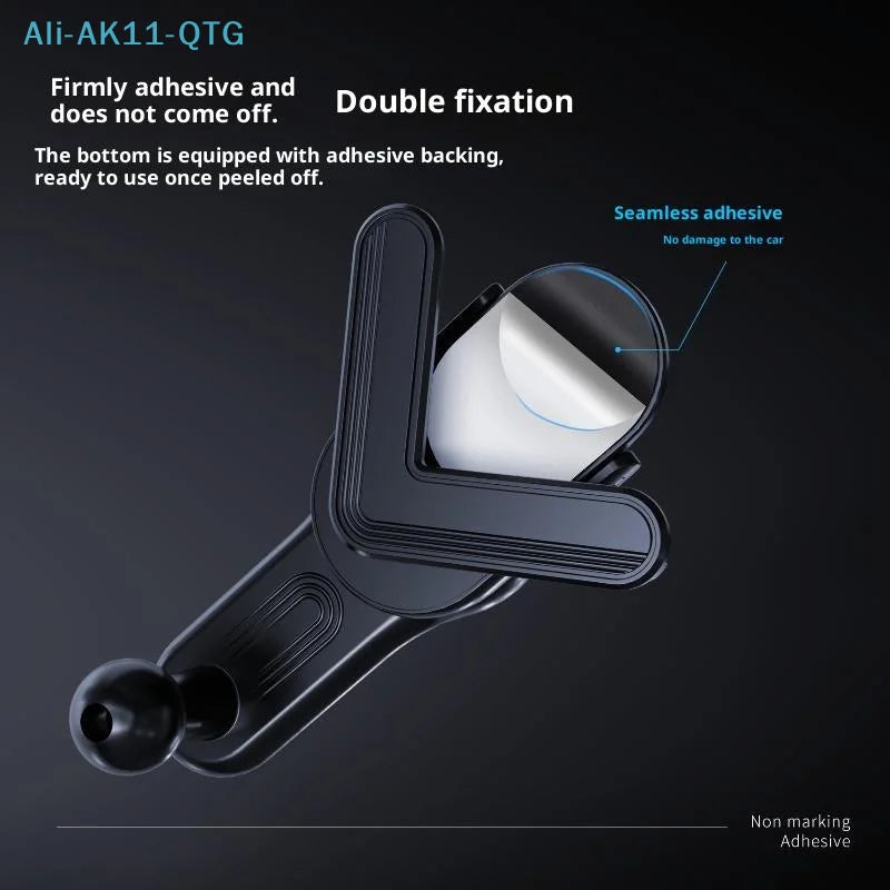 Universal Car Screen Phone Mount – 16mm Ball Head GPS Holder