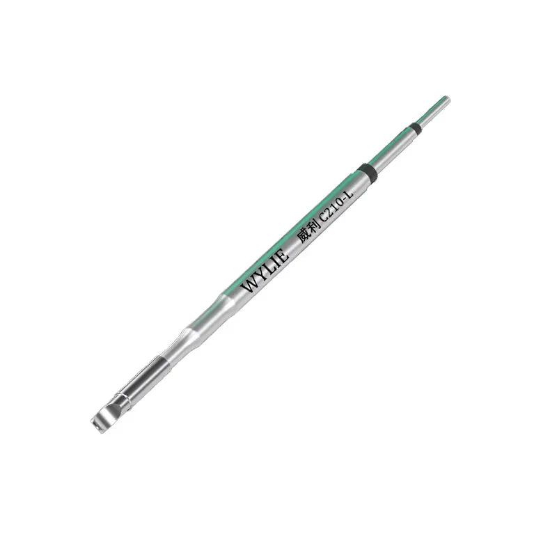 WYLIE C210-L Curved Soldering Tip – FPC & PCB Rework