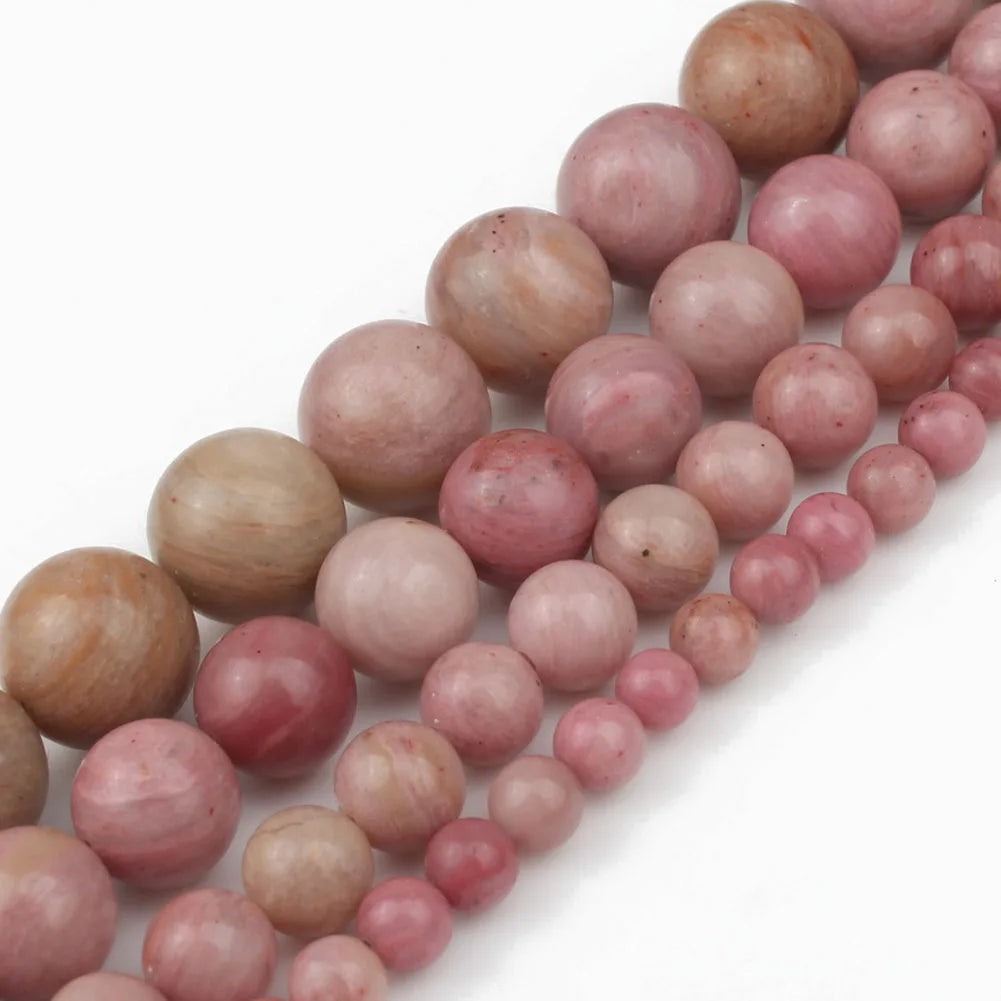 Sea Sediment Jasper Beads 8mm – Natural Stone DIY Jewelry