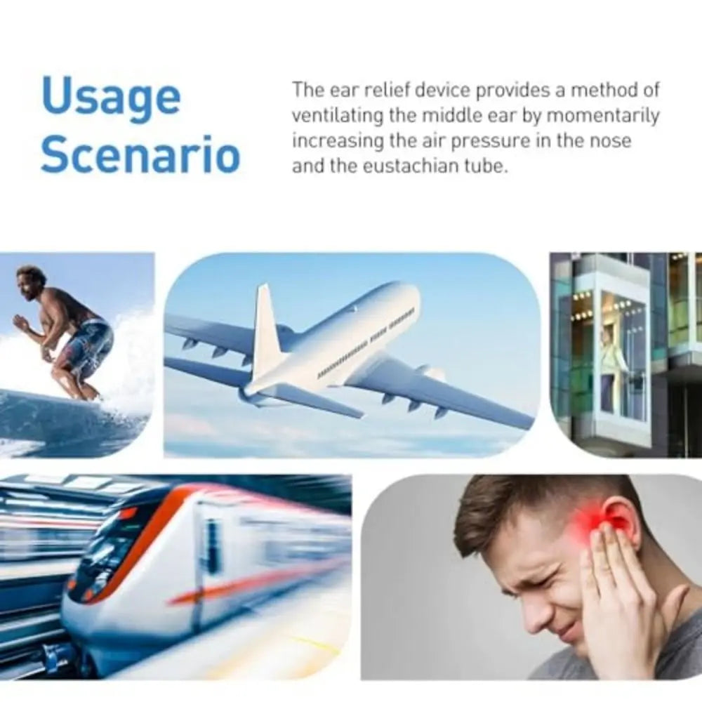Portable Ear Pressure Equalizer – Ear Care Massage Device