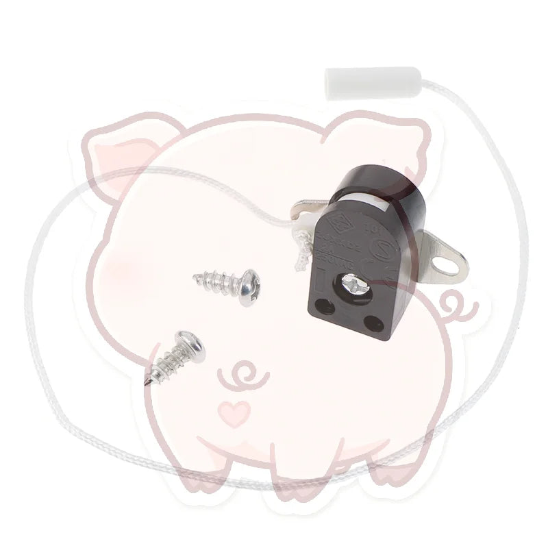 Pull Cord Inline Switch for Wall Lamp & Bedside Lamp – 2A