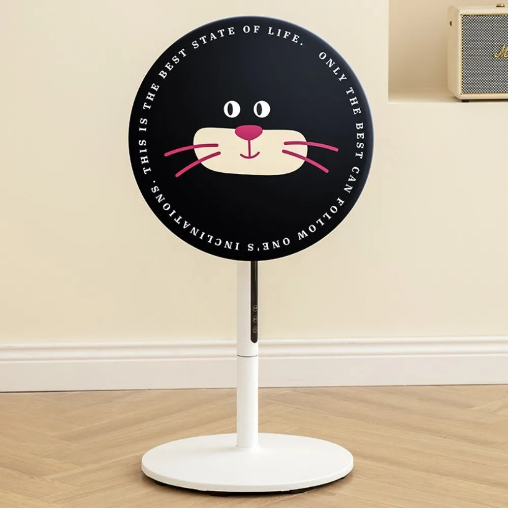 Cartoon Electric Fan Cover – Kids Finger Guard Safety Mesh