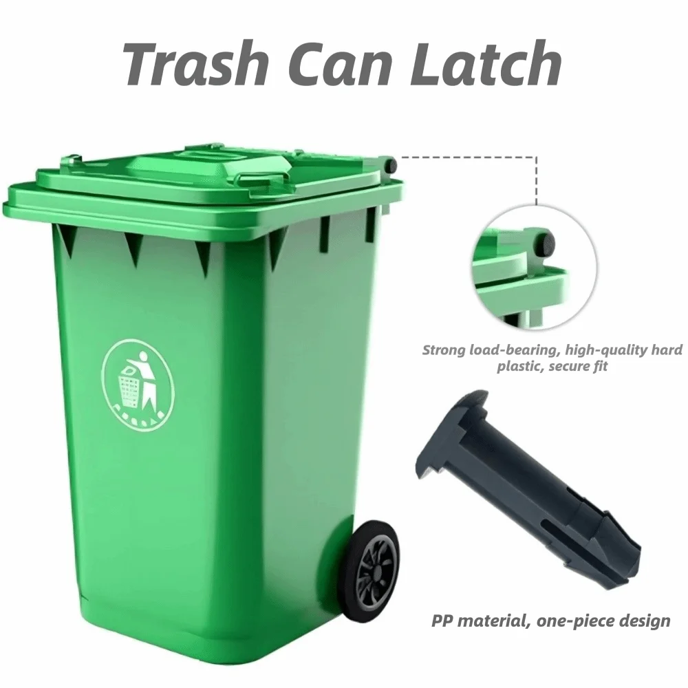 Wheelie Bin Lid Hinge Pin Replacement – 2Pcs Plastic Heavy Duty