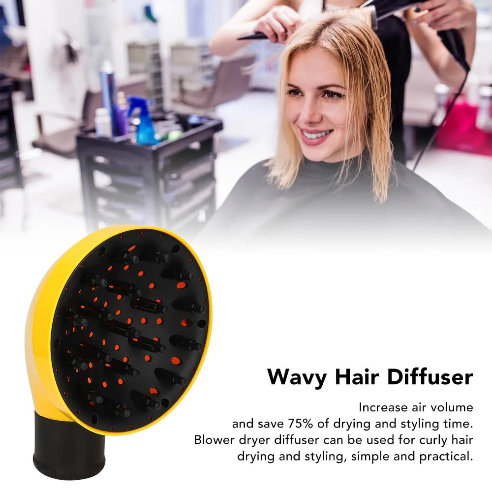 Universal Hair Diffuser – Salon-Quality Curly Hair Attachment
