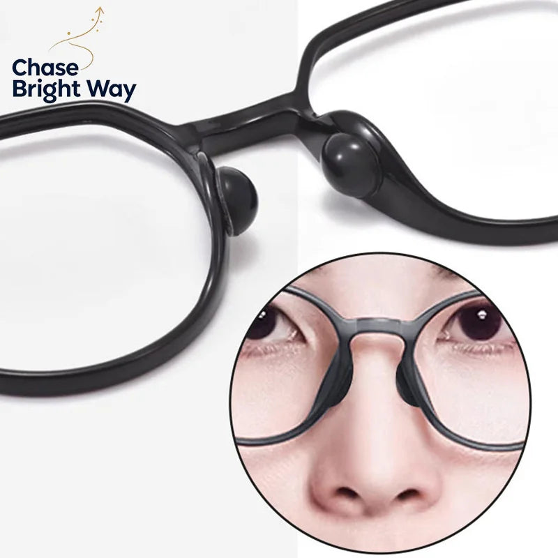 Silicone Air Cushion Eyeglass Nose Pads – 5 Pairs Anti-Slip