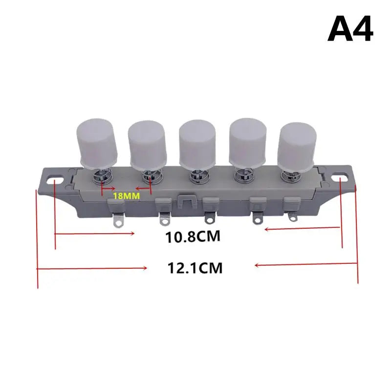 Table Fan Replacement Switch – 4/5 Key Universal Push Button
