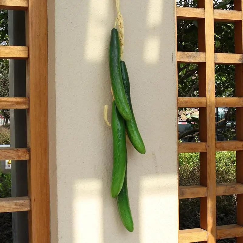 Faux Vegetable Hanging Garland | Farmhouse Kitchen Decor