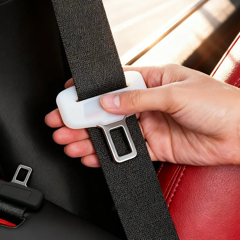 Silicone Seat Belt Buckle Cover – Universal Anti-Scratch Protector