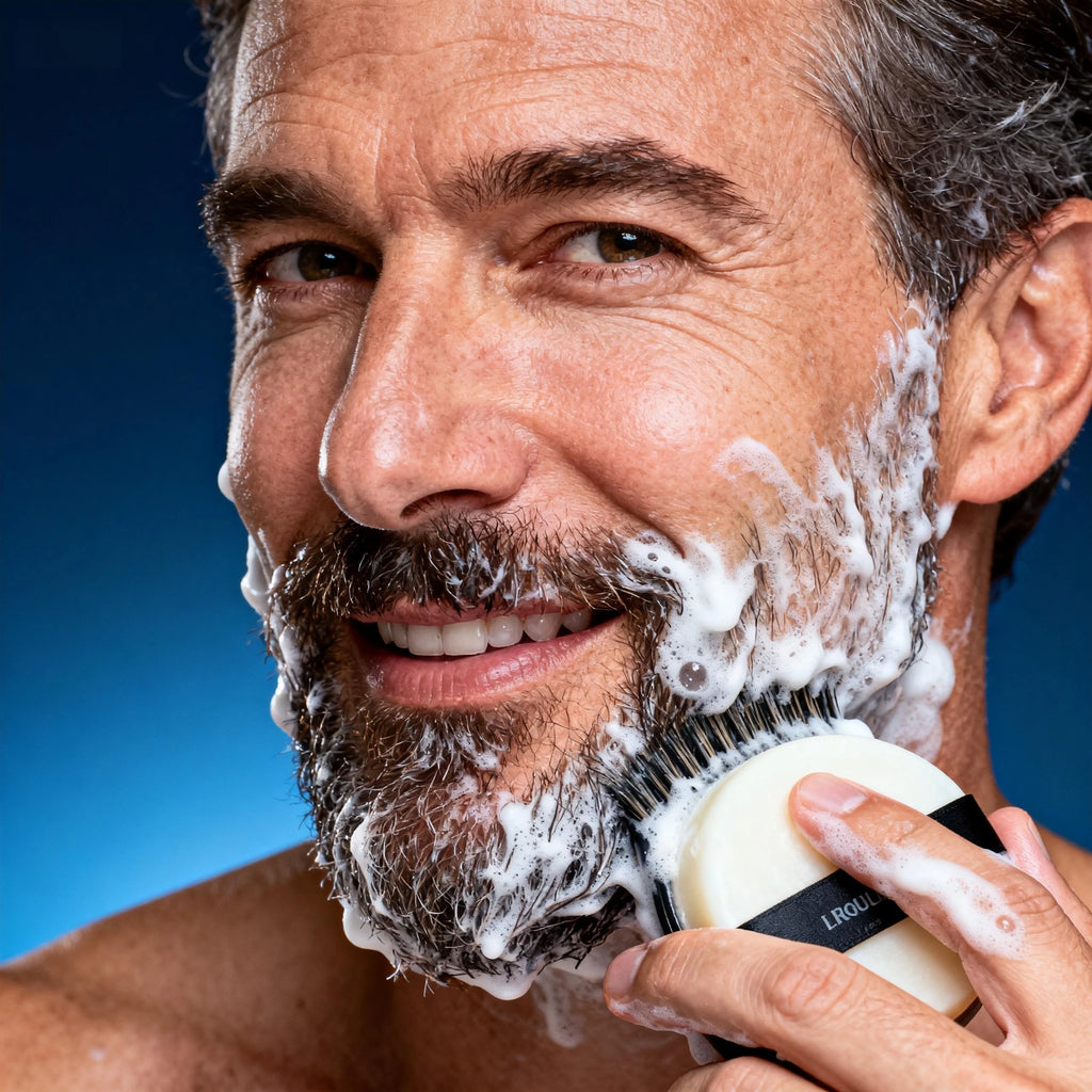 SAMMY Men's Shaving Soap | Mint, Olive Oil & Vitamin E 60g
