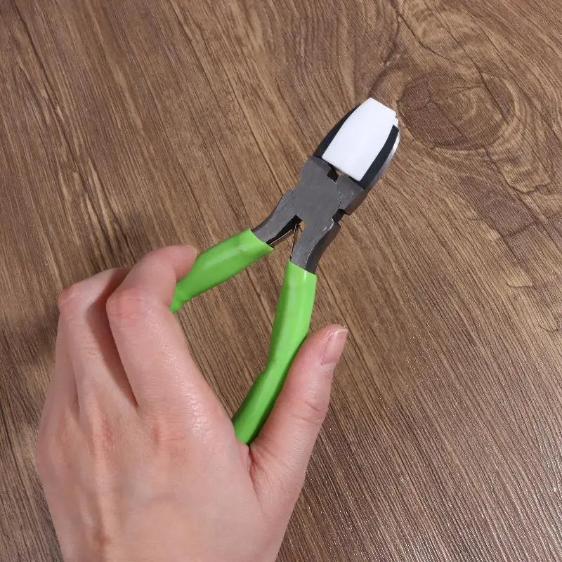 Nylon Jaw Flat Nose Pliers – Carbon Steel Jewelry Making Tool