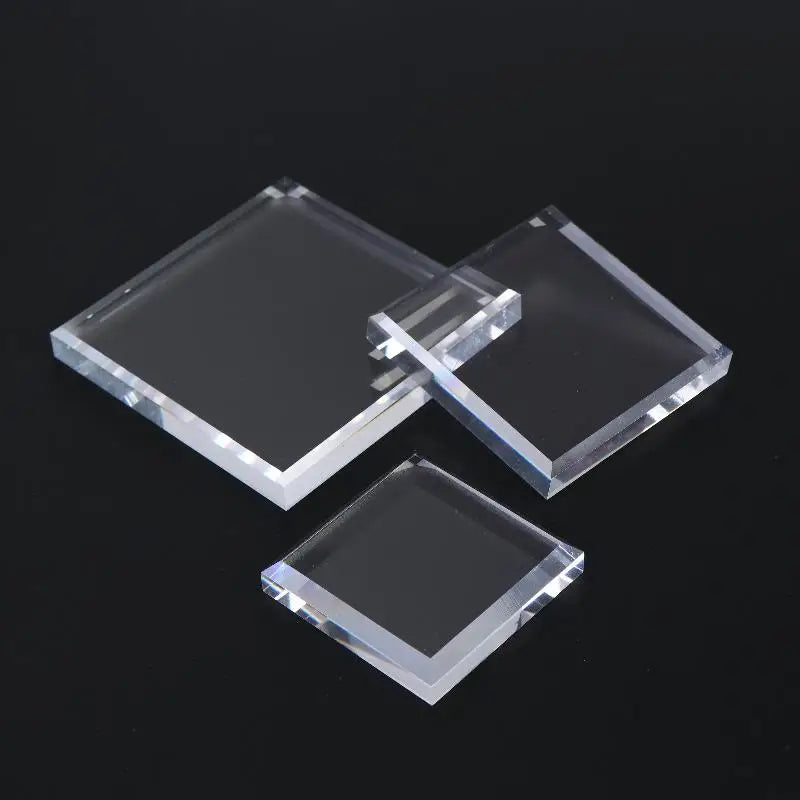 Clear Acrylic Cube Jewelry Display Stand | Earring Ring Holder