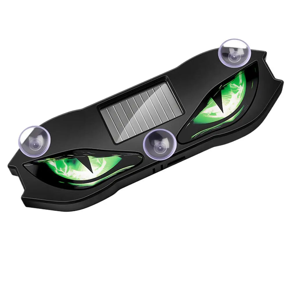 Solar Car Demon Eye LED Ambient Light | Wireless Decor Lamp