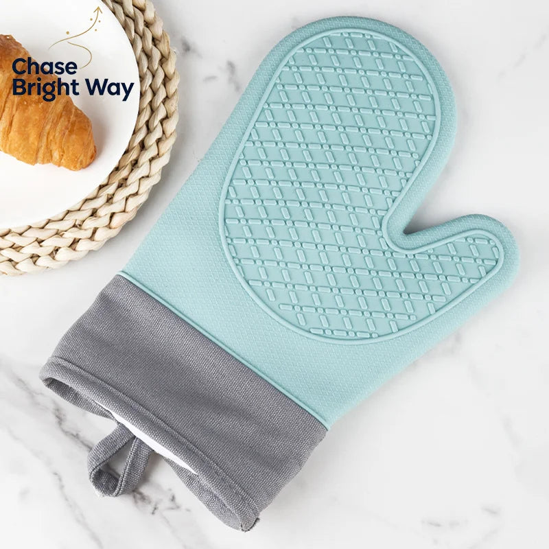 Silicone Oven Mitt – Heat Resistant Kitchen Baking Glove