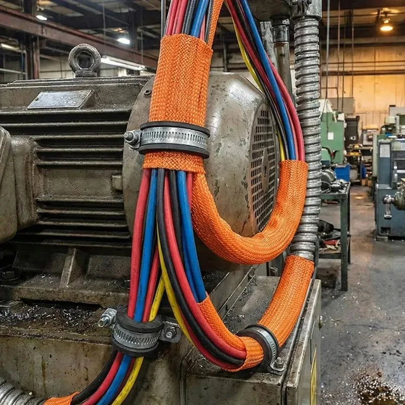 Heat Shrink Wire Loom Sleeve – Fire-Resistant Auto Harness Wrap