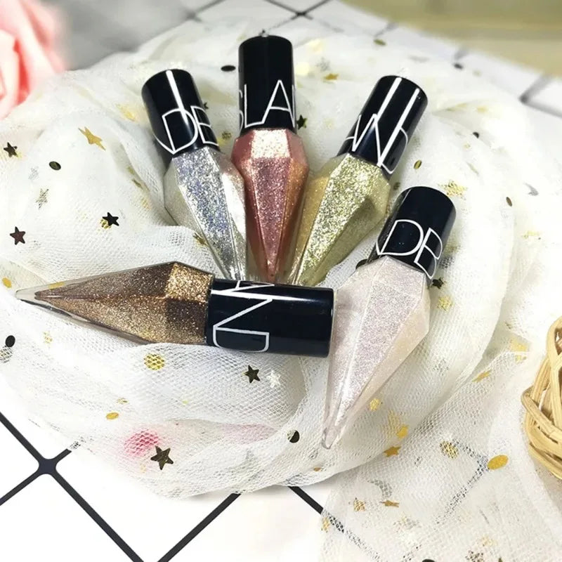 SAKSRAAR Glitter Eyeliner & Eyeshadow – 5 Shimmer Colors