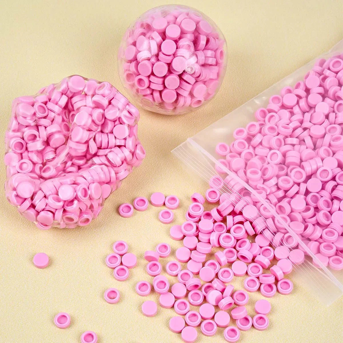 Round Bead Filler for DIY Squishy Bobo Ball & Squeeze Toys