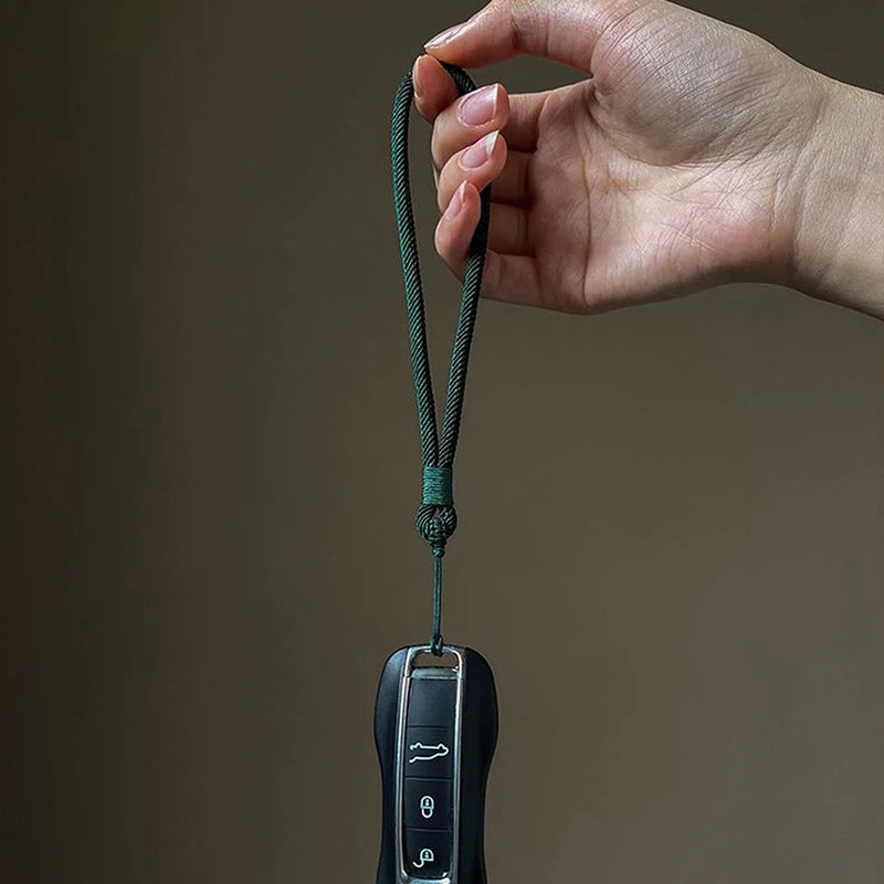 Hand-Woven Phone Wrist Lanyard – Colorful Anti-Loss Strap