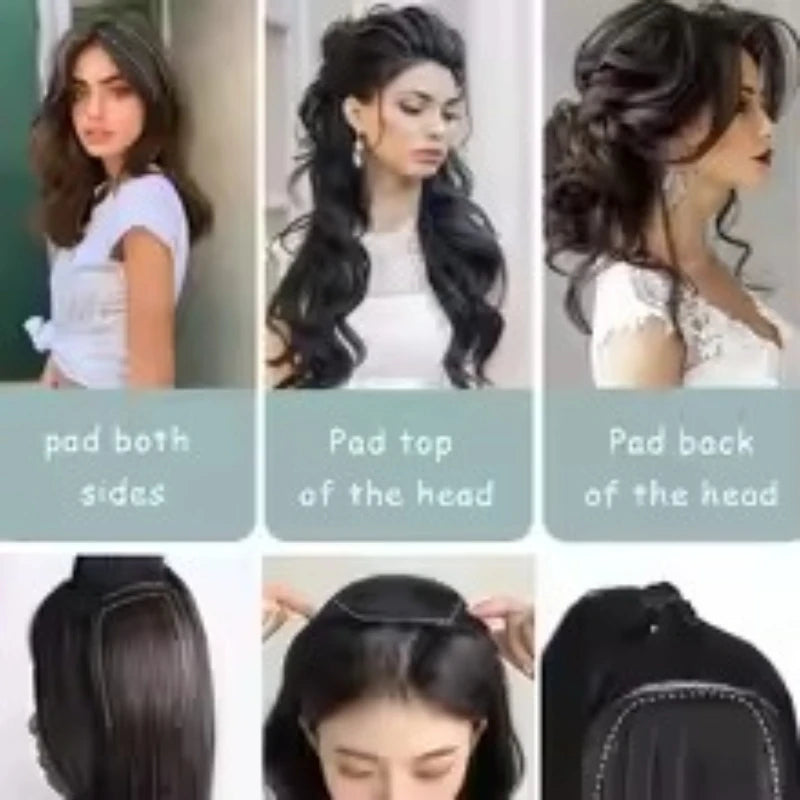Volumizing Hair Cushion Pad with Comb – Invisible Root Lifter