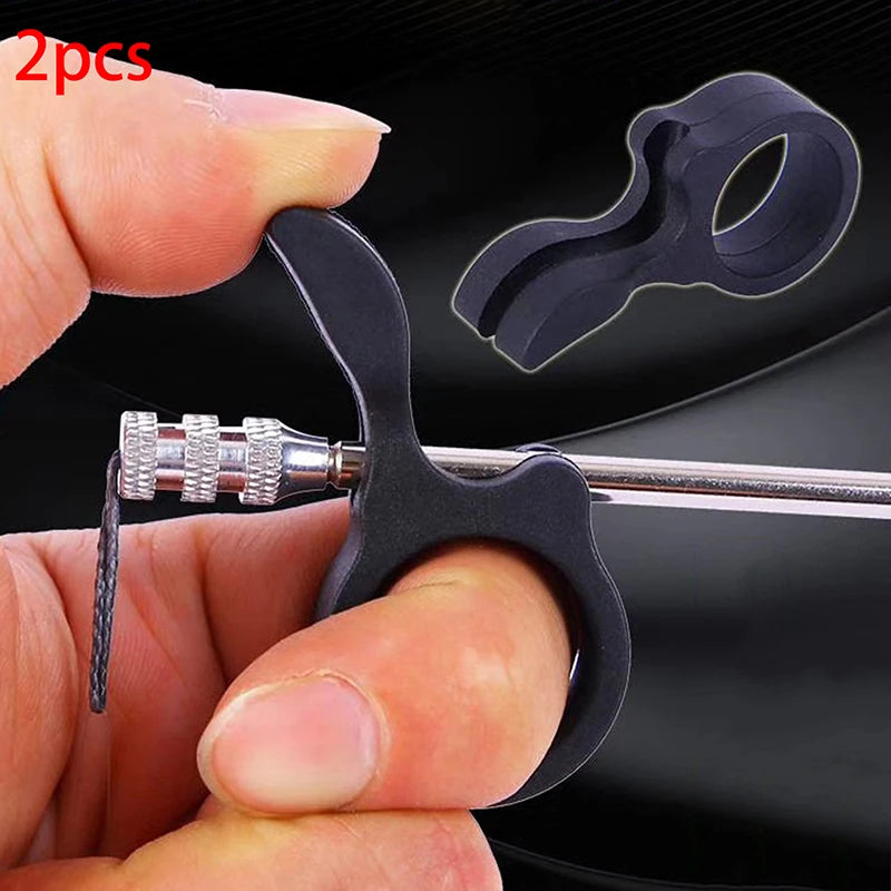 2-Pack Resin Fishing Finger Dart Rings – Bow Fishing Launcher