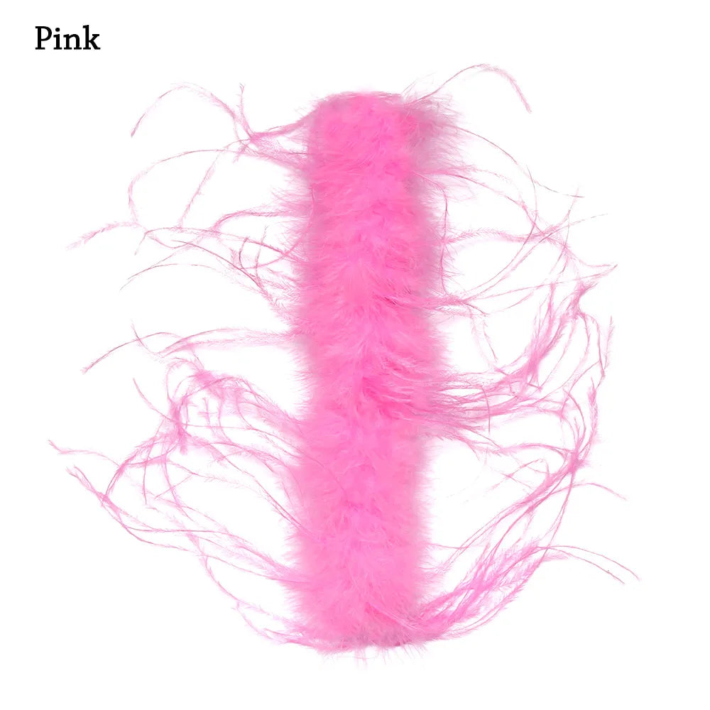 Ostrich Feather Slap Bracelet – Kids Party Wristband & Hair Ring