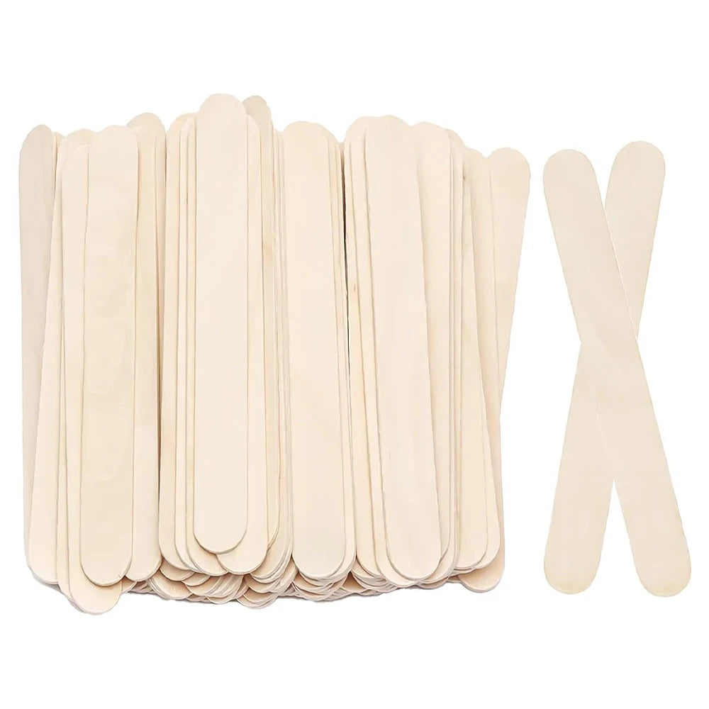 Wooden Craft Sticks – Epoxy Stirring & Popsicle Sticks 50–150 Pc