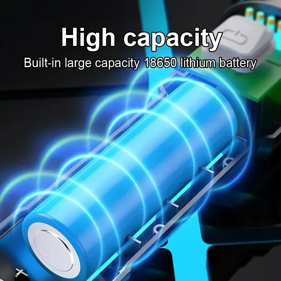 Super Bright LED Flashlight – Type-C Rechargeable Tactical Torch