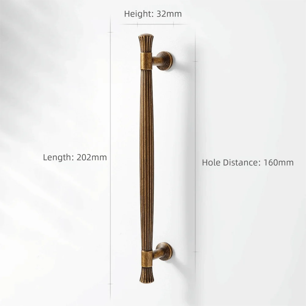 Zinc Alloy Cabinet Pulls – Antique Bronze & Nickel Handles